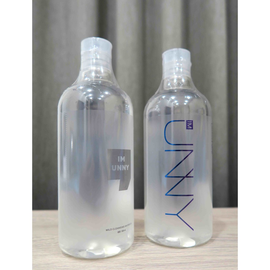 現貨 【KMU韓國美妝】 UNNY 卸妝水 PONY 濟州島 溫和 礦物質 卸眼唇 500ml 防偽標籤 女巫 鑽石