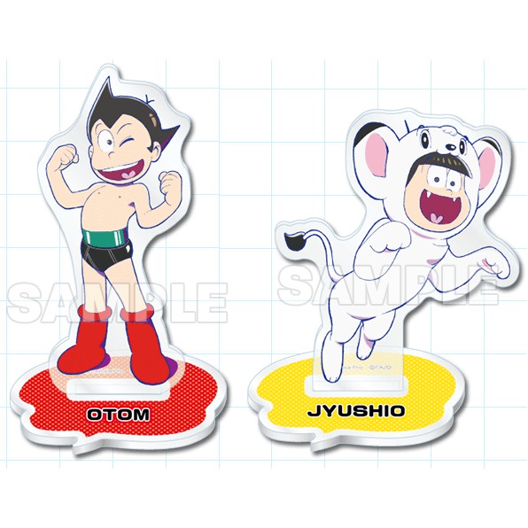 圖多內收全新現貨おそ松さん阿松小松先生手塚治虫手塚松官方抽賞日本壓克力立牌徽章小松十四松 蝦皮購物