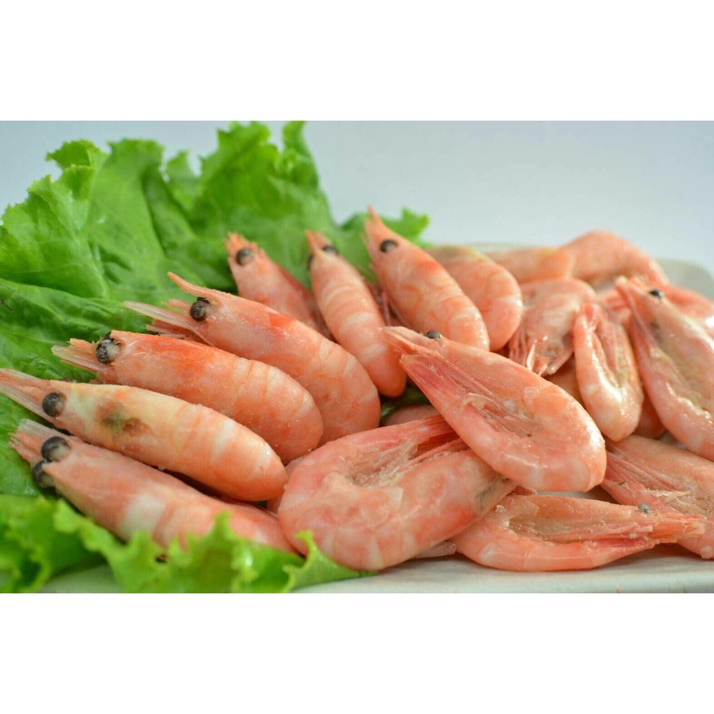 格陵蘭熟甜蝦500g【鑫魚食舖】冷凍／海鮮／甜蝦／小甜蝦