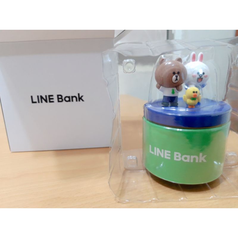 Line bank音樂盒