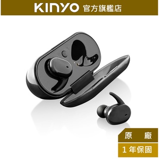 【KINYO】觸控式藍牙立體聲耳機麥克風 (BTE)