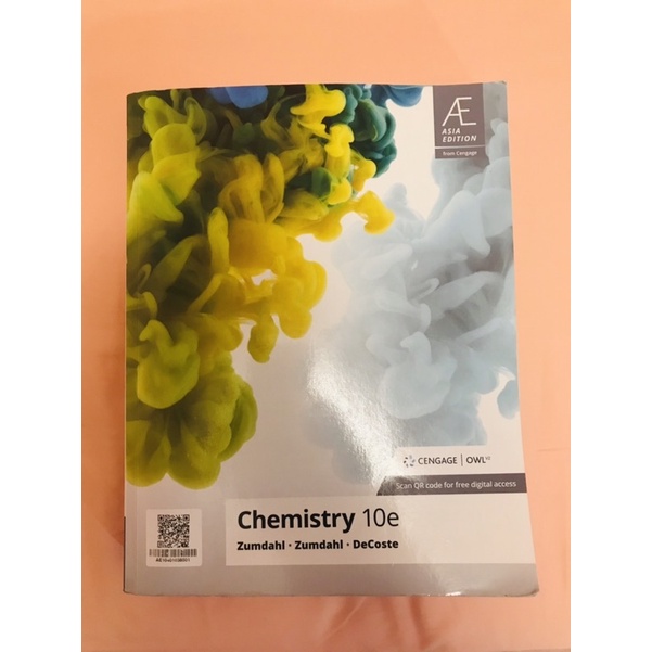 Chemistry 10e zumdahl 普通化學 二手原文書