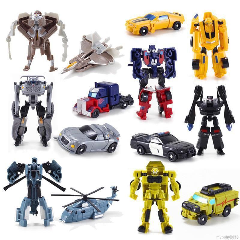 TRANSFORMERS Mybaby💖 變形金剛玩具迷你變形機器人趣味機器人玩具