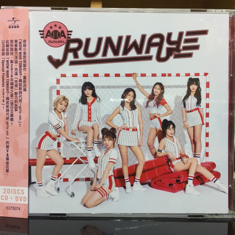 AOA Runway 第二張 日文 專輯 台壓  空專 小卡
