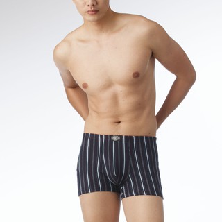 HANG TEN 時尚竹纖維彈性條紋平口褲2件組 M尺寸(隨機取色)