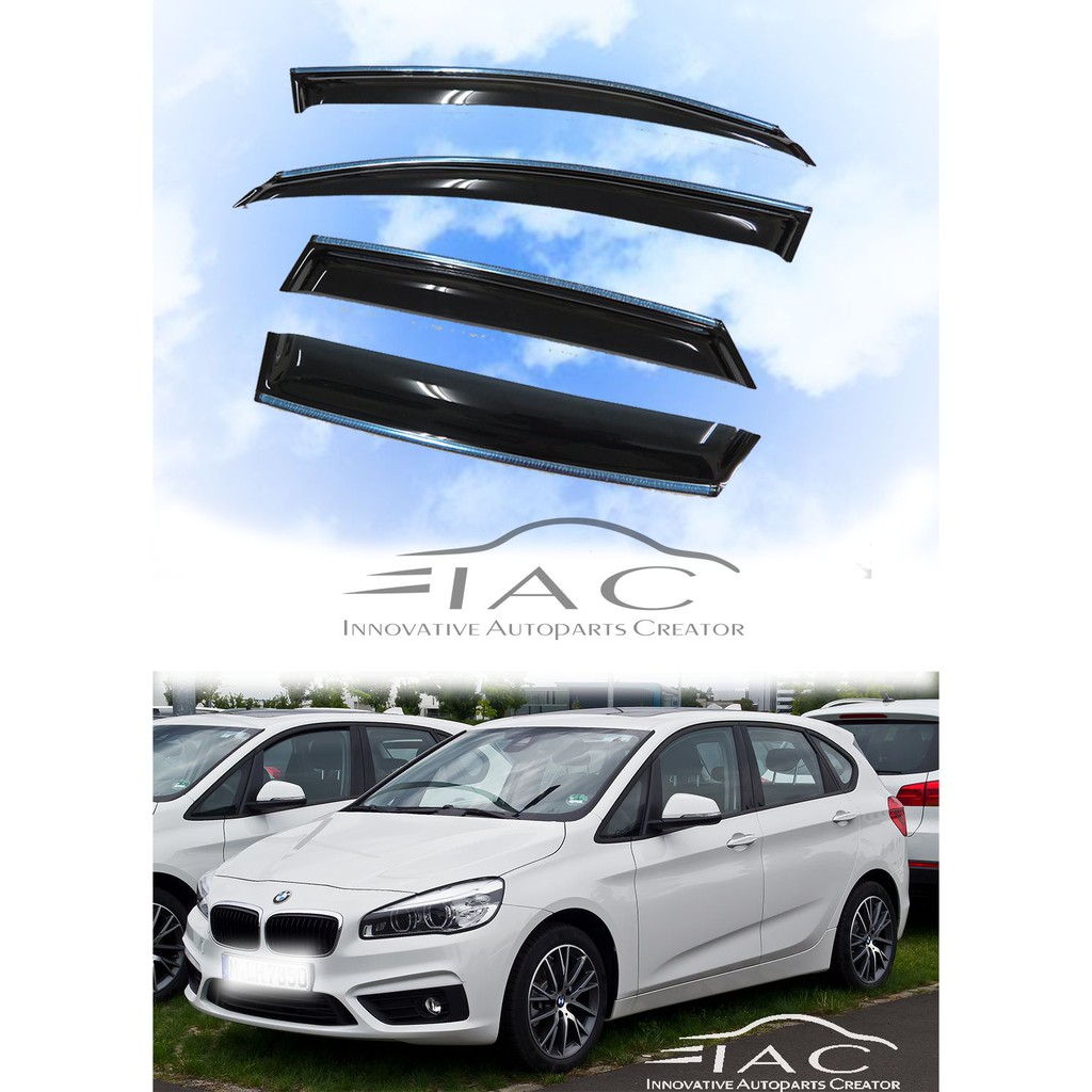 BMW 2 Series Active Tourer F45 2014-2021台製高級鍍鉻晴雨窗 【IAC車業】