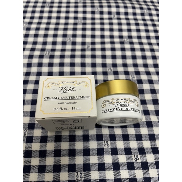 Kiehl’s 契爾氏170週年限量版 酪梨眼霜 14g 全新