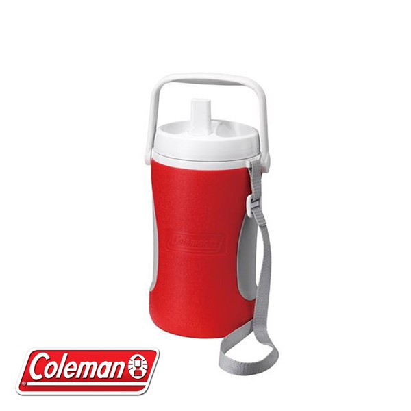 【Coleman 美國 1.89L保冷水壺 紅】CM-0449J/保冷水壺/水壺/水瓶/悠遊山水