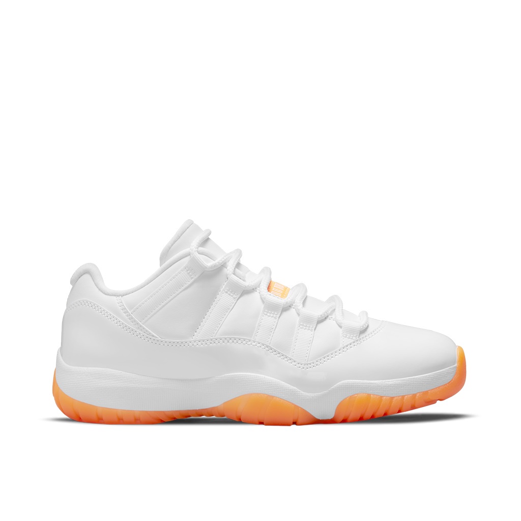 NIKE 女鞋 W AIR JORDAN 11 LOW 白橘【A-KAY0】【AH7860-139】