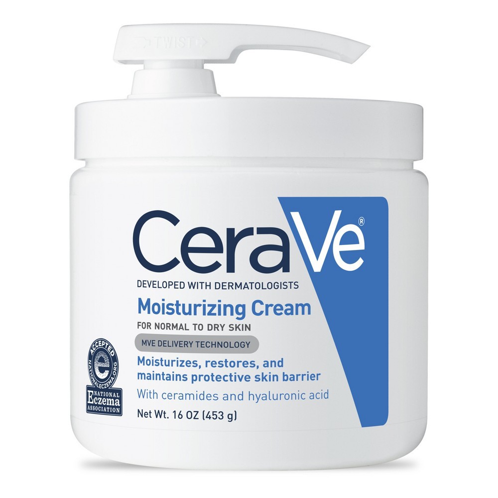 * Cerave 保濕乳霜按壓式 絲若膚 CeraVe Moisturizing Cream 乳液 臉 全身 乳霜