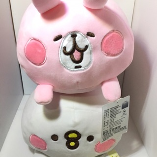 【正版授權】卡娜赫拉 卡娜赫拉的小動物 kanahei 圓滾滾 兔兔 p助 趴姿 玩偶 娃娃 10吋