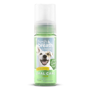✨新包裝【美國 fresh breath】《 鮮呼吸寵物專用潔牙慕斯4.5oz 》直接噴*可超取☆小犬布屋