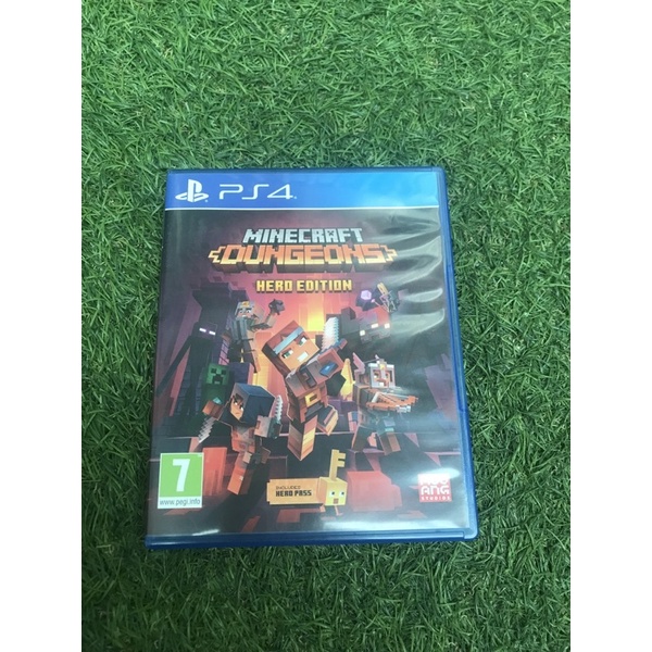 PS4 麥塊 當個創世神 我的世界 地下城 可中文 Minecraft Dungeons Hero Edition 二手