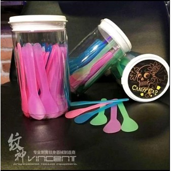 塑料製醫療壓舌棒 (100只/罐）顏色隨機出貨