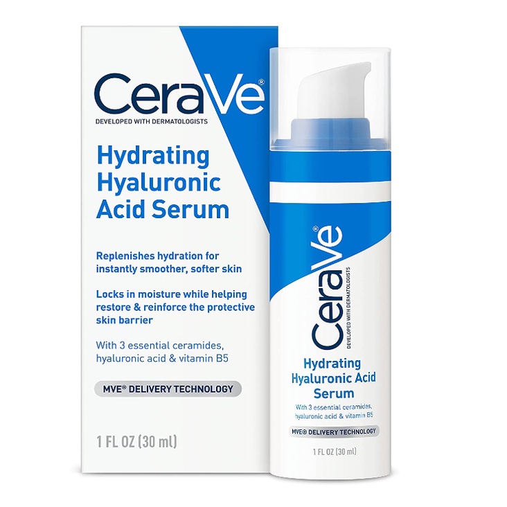 【Ka buy】CeraVe 適樂膚 玻尿酸 維他命 B5 臉部 保濕 精華液 30ml