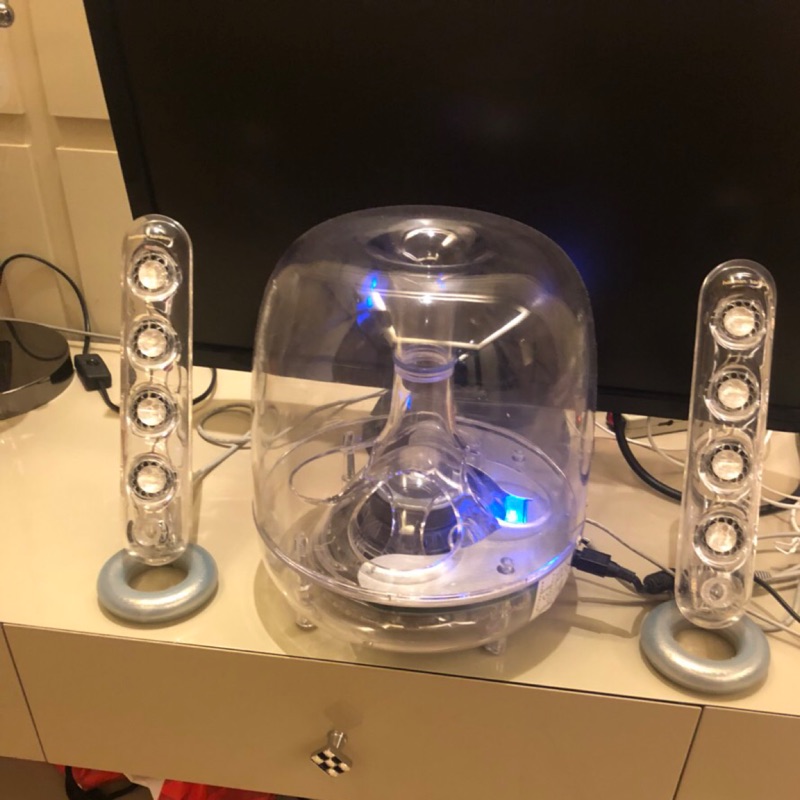 限量，二手【harman/kardon】SoundSticks 二代 2.1聲道多媒體喇叭  公司貨，含保證書