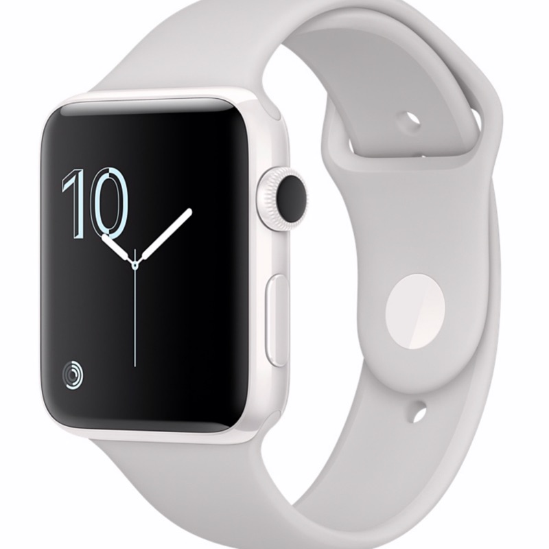 APPLE Watch S2 42mm Sil AI White Sp