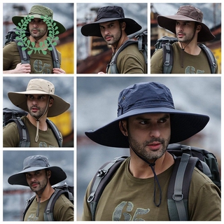Crosail 防水漁夫帽寬簷沙灘帽戶外遠足 UV50+氣球帽釣魚帽