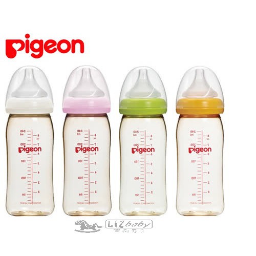 【貝親Pigeon】寬口母乳實感PPSU奶瓶240ml
