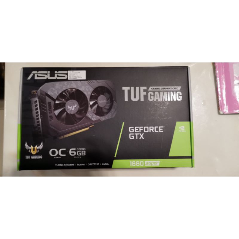 全新 ASUS 1660S NVIDA 1660 SUPER OC 6GB