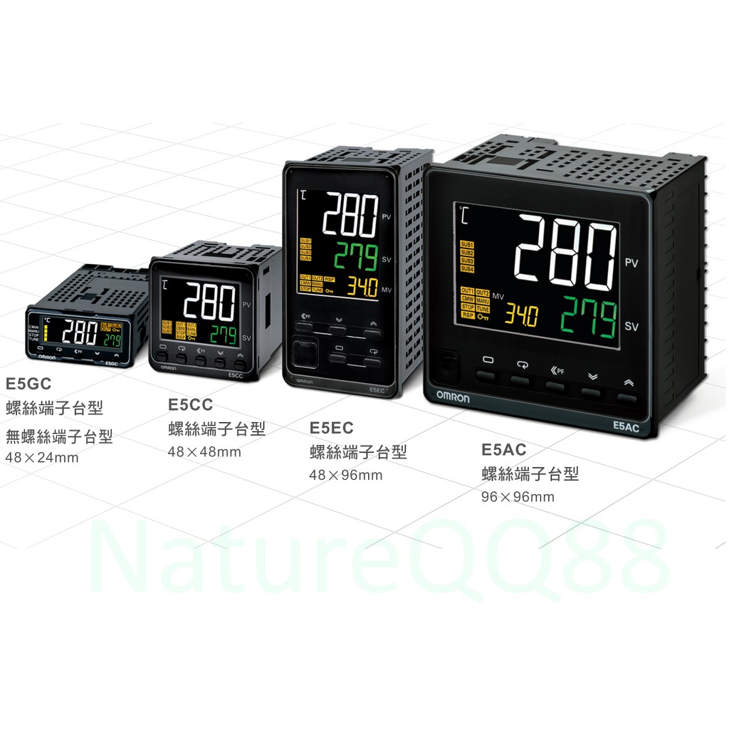 生活家電 その他 OMRON 溫度器 溫度表 溫控器 E5CC 系列 E5CC-RX2ASM-880 / E5CC-QX2ASM-880