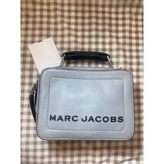 🇺🇸 只有一個 Marc jacobs The Box 灰色小箱包 方形箱包 牛皮 marcjacobs
