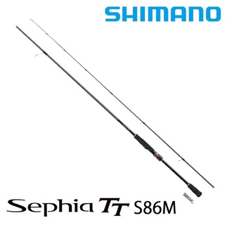 ◎百有釣具◎ SHIMANO SEPHIA TT S86M/S86MH並繼軟絲竿，不受限釣場、釣季活躍因應全方位竿款