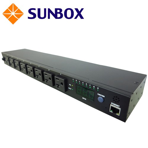 8孔15安培 IP遠控開關 PDU (SPI-1511-08M1) SUNBOX台製