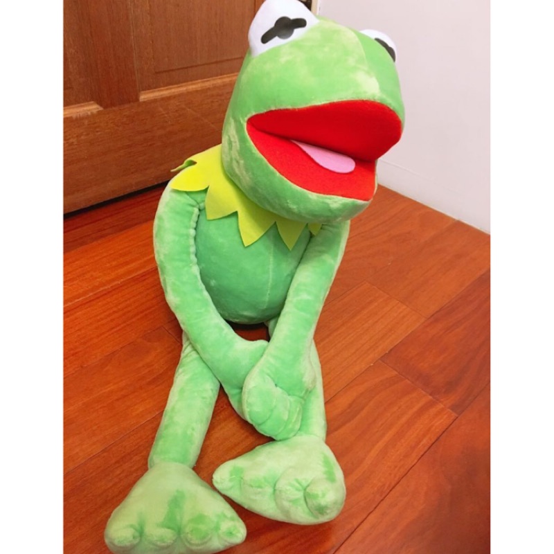 全新 日本 空運 正版 Kermit 柯密蛙 the muppets supreme 青蛙 超大 巨無霸 娃娃 玩偶