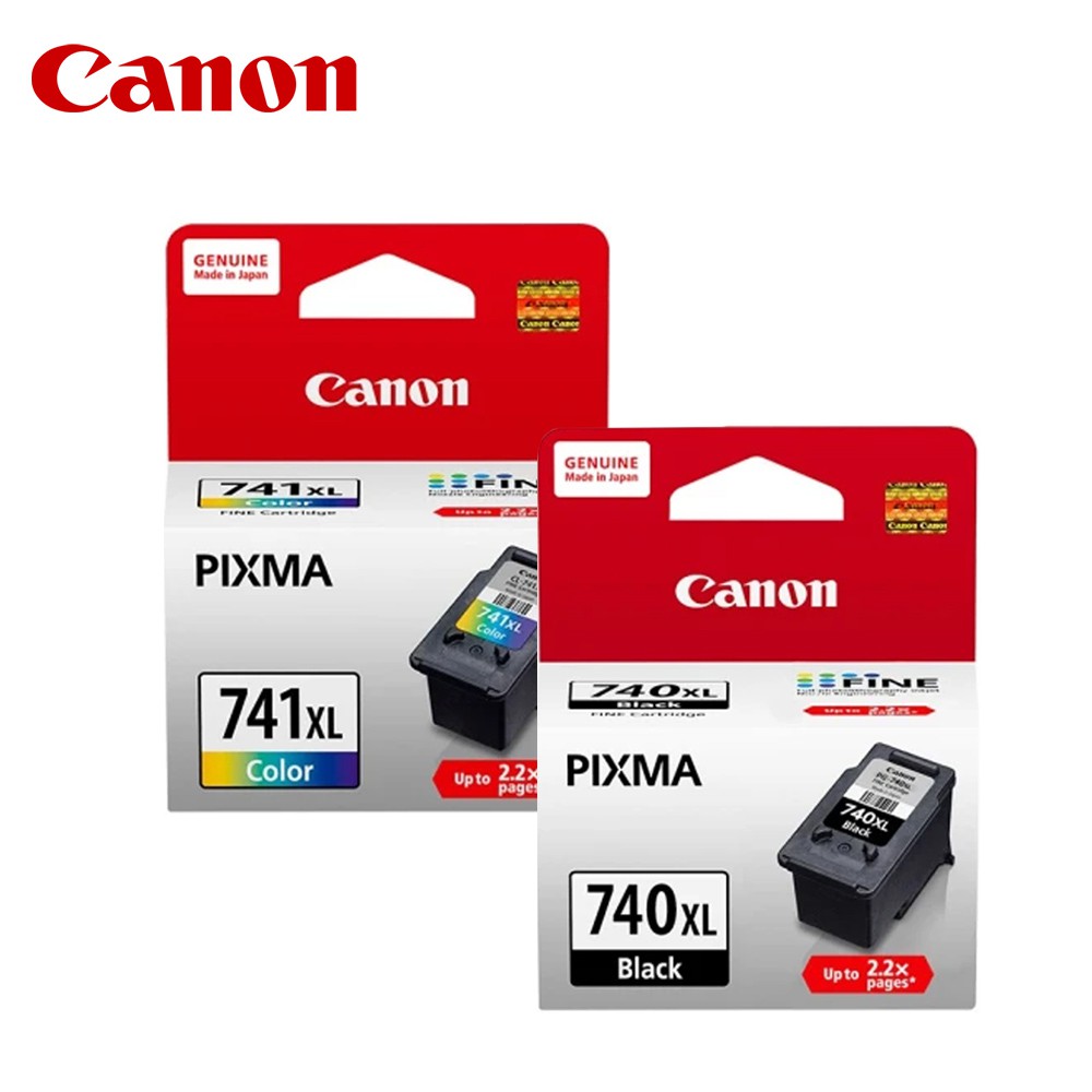 Canon PG740XL CL741XL 原廠墨水匣 1黑1彩 現貨 廠商直送