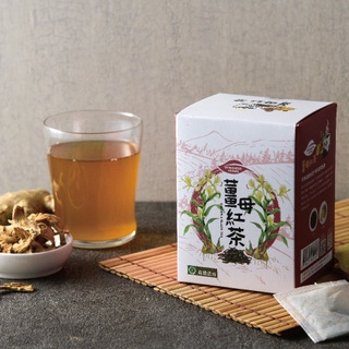 【蔴鑽農坊】薑母紅茶 (15入)，茶包，沖泡飲料，飲品，伴手禮，林百貨，茶葉