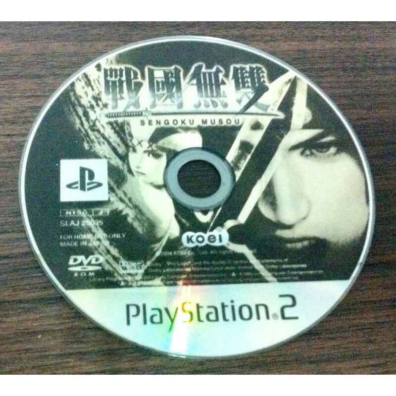 PS2 GAME -- 戰國無雙/日版/2手
