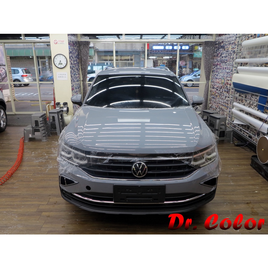 Dr. Color 玩色專業汽車包膜 Volkswagen Tiguan 全車包膜細紋自體修復犀牛皮 ( TOPPF )