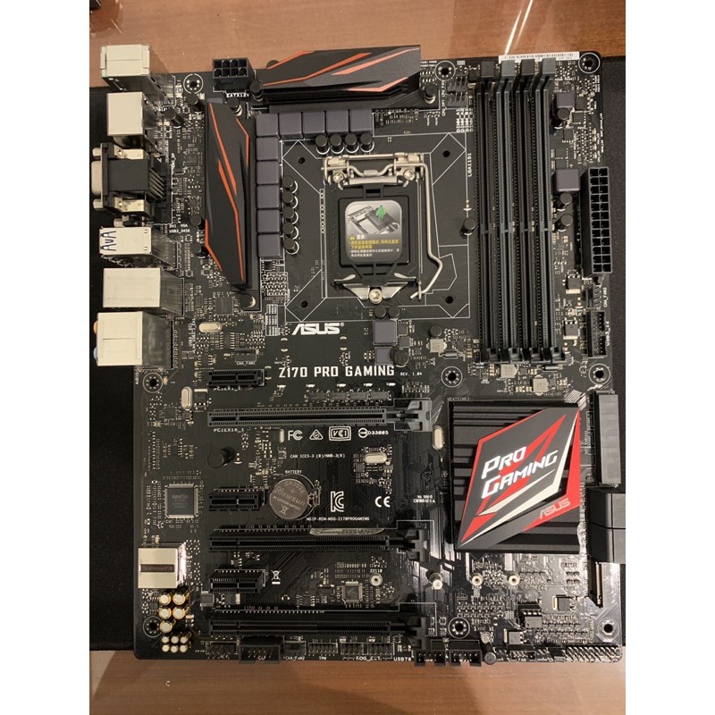 ASUS Z170 PRO GAMING 主機板 二手 過保良品