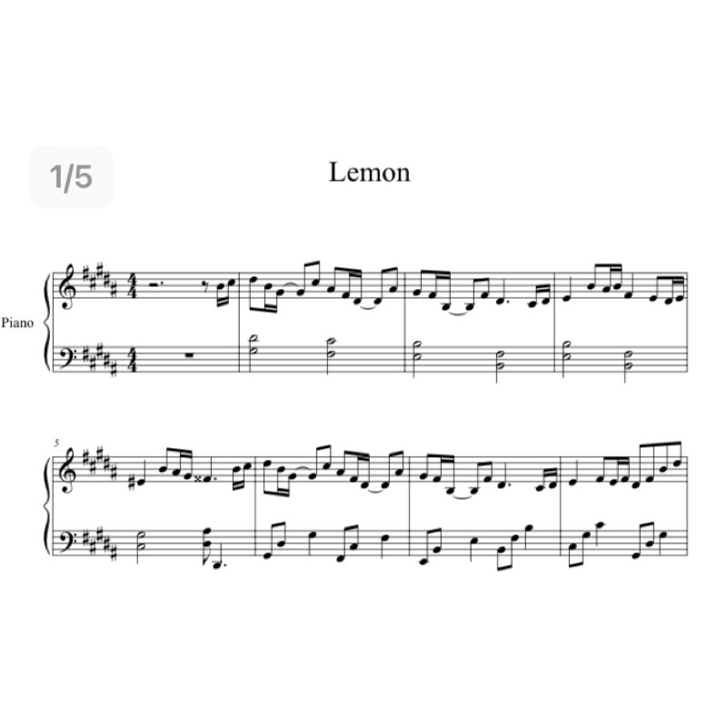 Lemon Daoko 米津玄師 鋼琴 電子琴 安啾蝦皮的 蝦皮購物