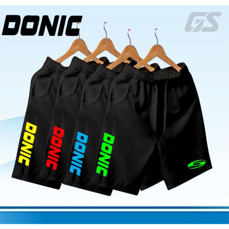 乒乓球 DONIC 乒乓球運動褲短款彩色乒乓球