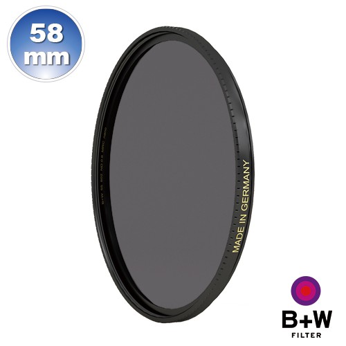 【B+W官方旗艦店】B+W XS-Pro 803 ND MRC 58mm Nano 超薄奈米鍍膜減光鏡