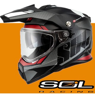 【HELMETS】SOL 原廠公司出貨 SS-2P 複合式全罩安全帽 SS2P 太空漫遊 含內墨片 越野帽 山車帽
