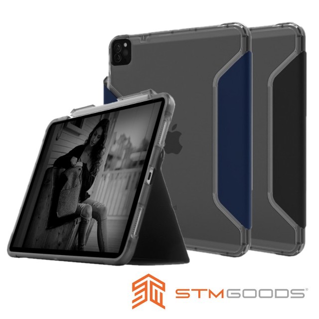 【澳洲STM】iPad Pro 11吋 (2022-2018) Dux Studio 晶透軍規防摔平板保護殼