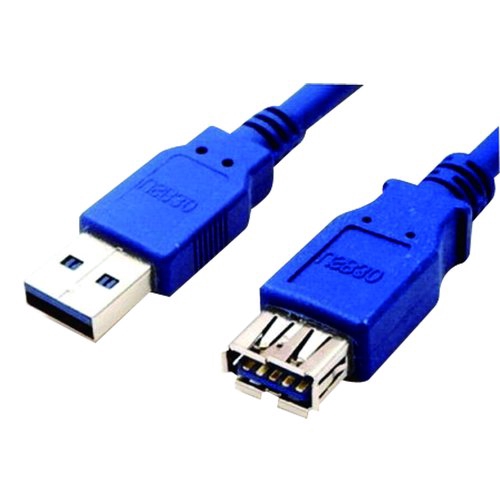 I-WIZ 彰唯 USB3.0 A公 to A母 1m 高速傳輸線 傳輸線 USB延長線 藍 支援OTG
