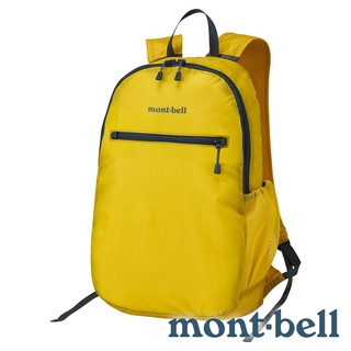 【mont-bell】Pocketable Light Pack 輕便摺疊背包 13L『芥末黃』1123977