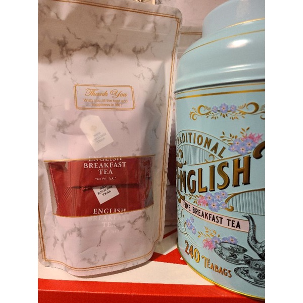 COSTCO 好市多紅茶包 紅茶罐NEW ENGLISH TEAS 早餐茶茶包 錫蘭紅茶 30包 單包2公克