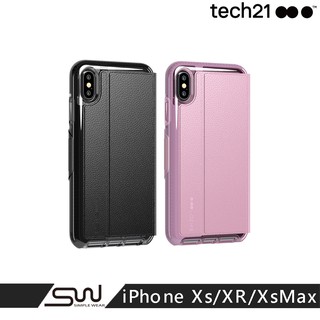 【英國Tech21】超衝擊EVO WALLET防撞軟質皮套-iPhone SE(第3代&第2代)/7/8/Xs系列/XR