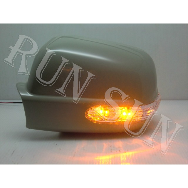 ●○RUN SUN 車燈,車材○● 全新 本田 HONDA 05 06 CRV 2.5代 LED 後視鏡蓋 黏貼式 素材