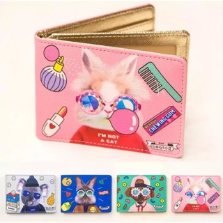 現貨名片夾✨玩物宮殿✨韓版 動物土豪兔子泰迪髒兔無尾熊欸雙層證件夾可愛動物造型卡包/證件夾/名片夾/女用信用卡夾