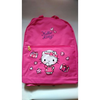 Hello kitty 經典桃紅後背包 kitty背包