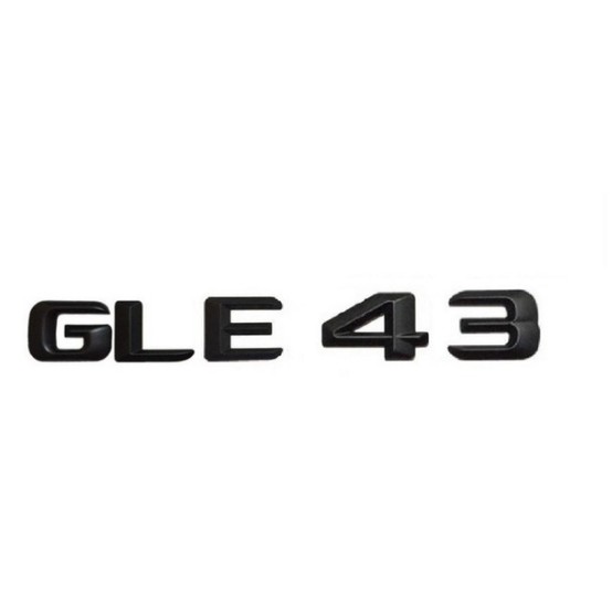 ~圓夢工廠~ 賓士 Benz 2015~2016 GLE C292 GLE43 改裝後車廂消光黑字貼 同原廠款式