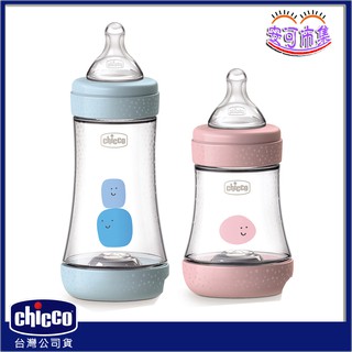 (公司貨) chicco Perfect 5 完美防脹PP奶瓶150ml/240ml/300ml 嬰兒奶瓶 [安可]