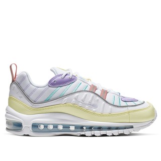 NIKE 女鞋 W AIR MAX 98 EASTER 復活節 白綠黃紫【A-KAY0】【AH6799-300】