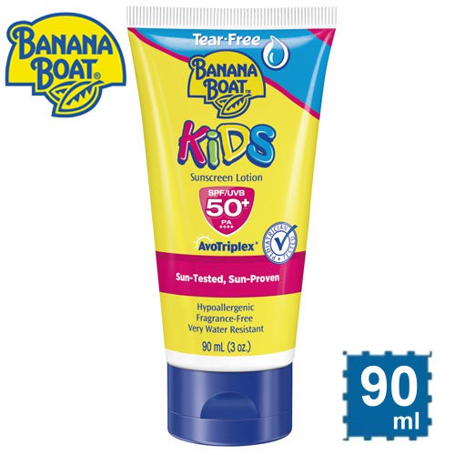 全新現貨❗️瘋狂特賣❗️美國 Banana Boat 香蕉船 兒童系列 防曬乳液SPF50+PA++++90ml 裸包